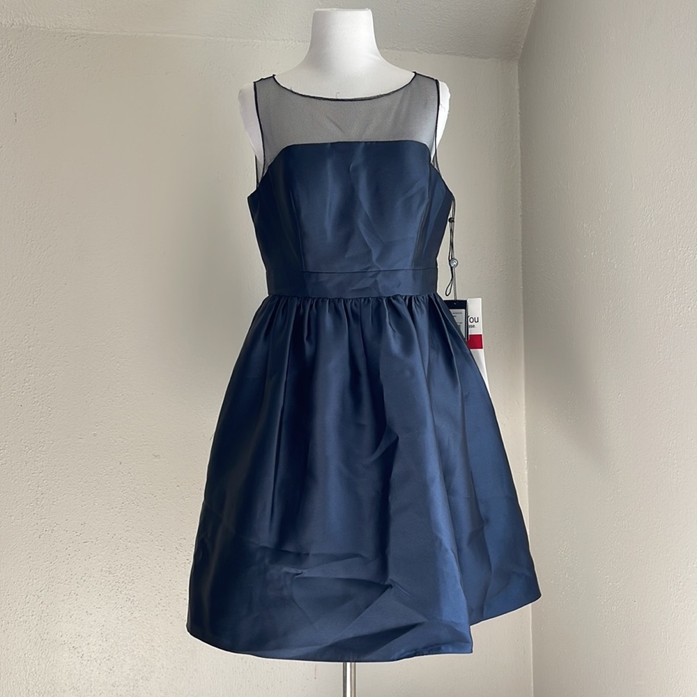 🆕NWT Adrianna Papell Mikado MIDI Party Dress